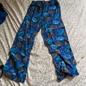 Boys large football pj pants